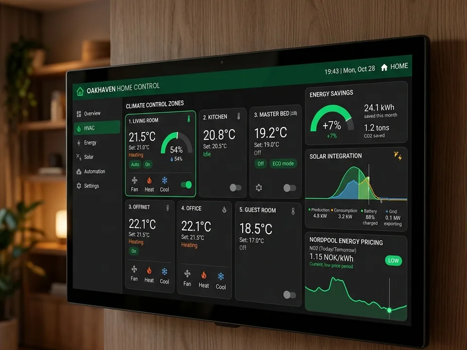 Smart HVAC-klimaatbeheer met Home Assistant