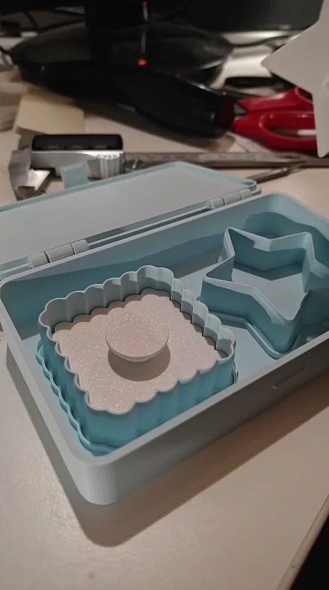 Een persoonlijke koekjesset, tot in het doosje