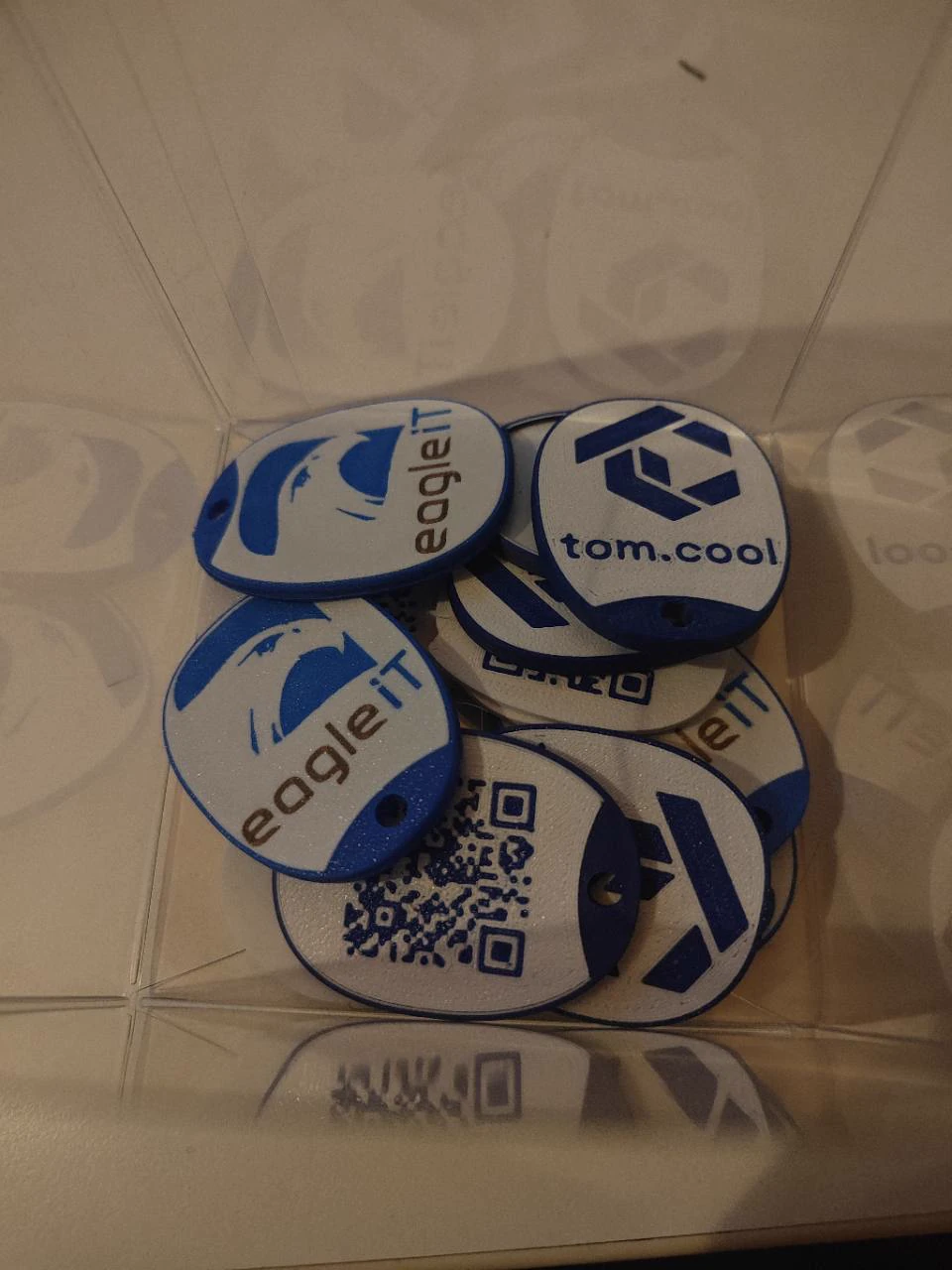 QR/NFC-sleutelhangers op maat